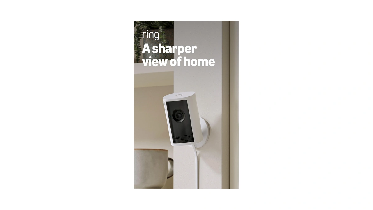 Ring Indoor Cam Plus (newest Model), Home Or Business Security,