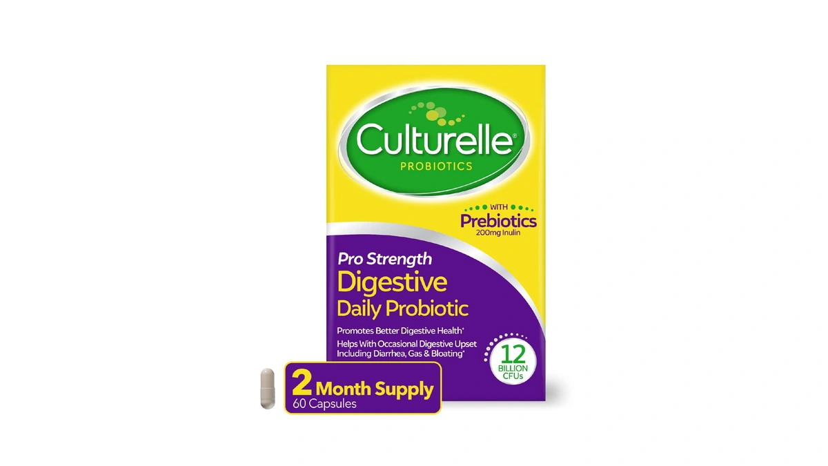 Culturelle Pro Strength Probiotics For Digestive Gut Health*, 12b Cfu,
