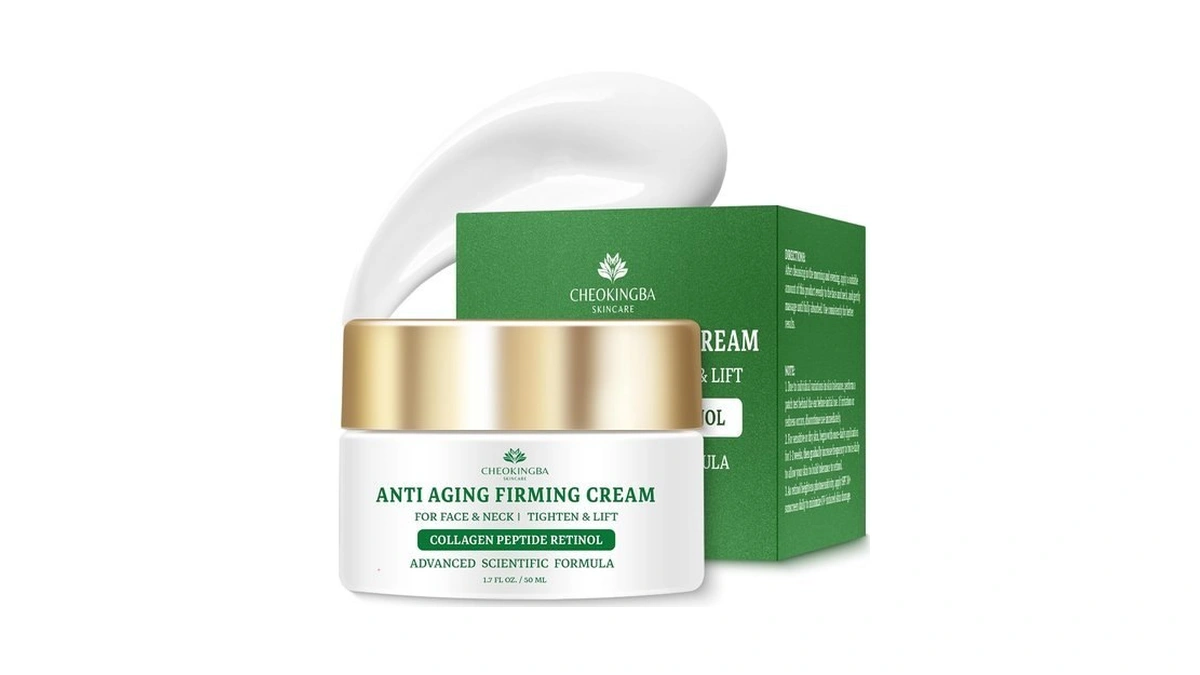 Neck Firming Cream With Ah-8, Retinol And Collagen Moisturizer, 1.7