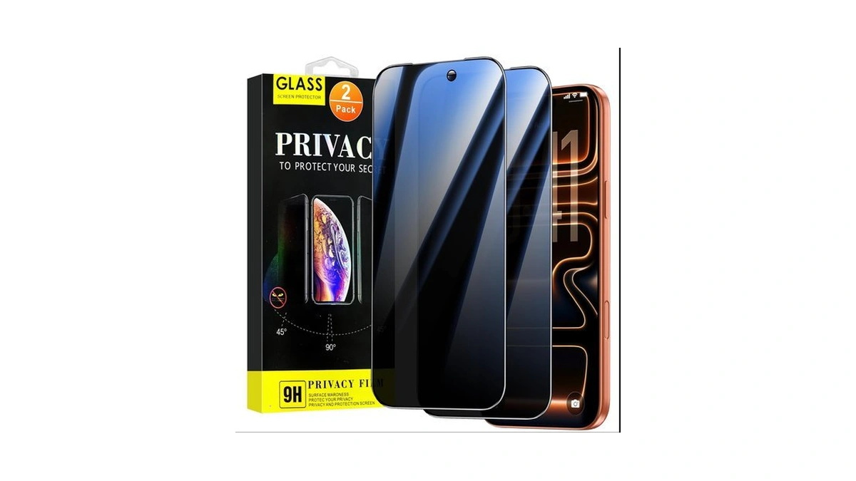 Buscbear 2 Pack Privacy For Iphone 17 Pro Max Screen