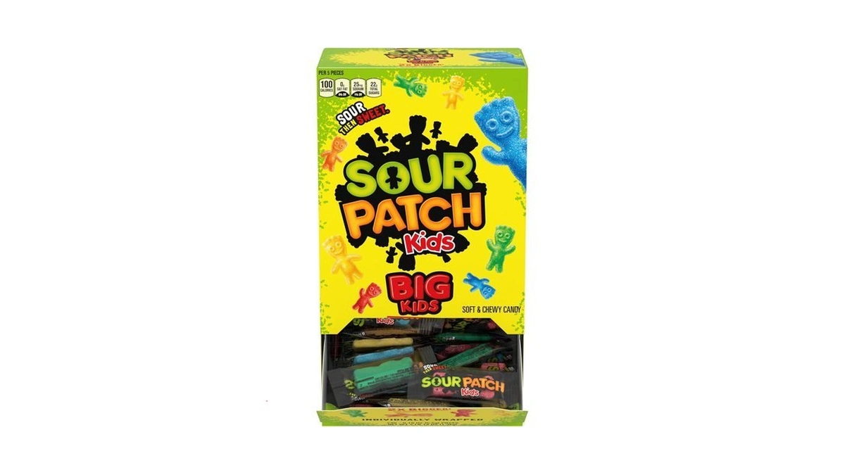 Sour Patch Kids Big Kids Soft & Chewy Gummy Candy,