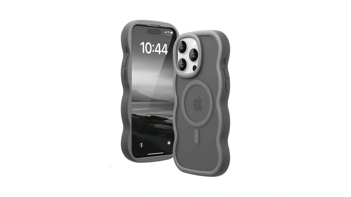 Amzfield For Iphone 13 Pro Case For Magsafe Wavy Frame