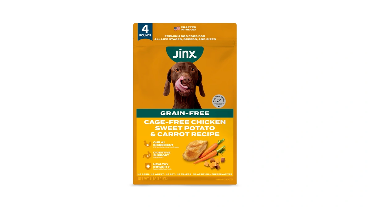 Jinx Grain Free Dry Dog Food - Real Chicken, Sweet