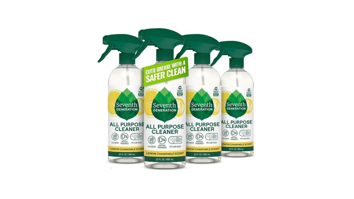 Seventh Generation All Purpose Cleaning Spray Surface Cleaner Lemon Chamomile