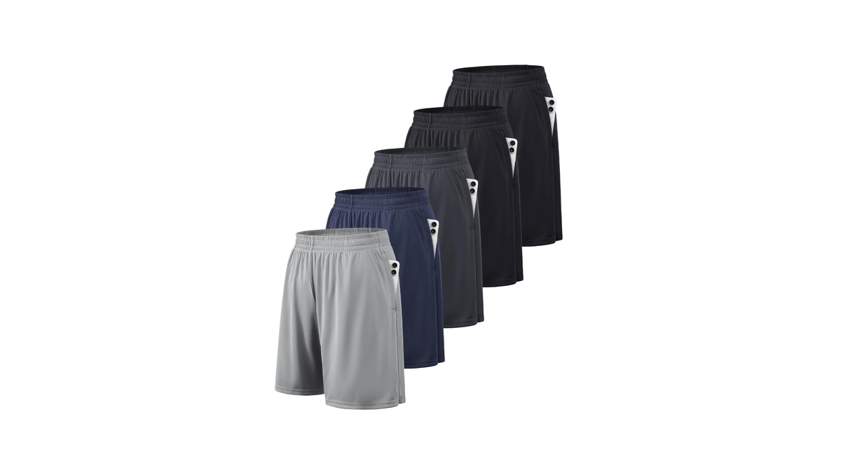 Balennz Mens Athletic Shorts With Pockets Quick Dry Workout Shorts