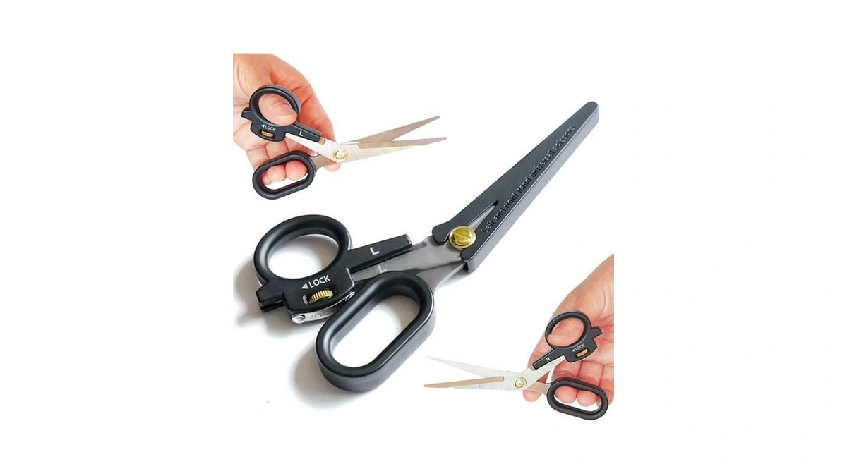 Lequr 5.5-inch Ambidextrous Scissors With Protective Cover – Left &