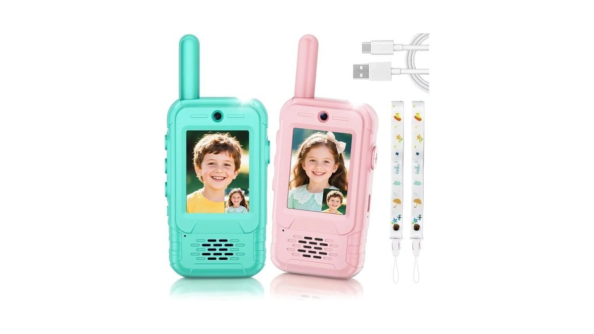 Amazon code: Video Walkie Talkies For Kids 2 Pack Rec