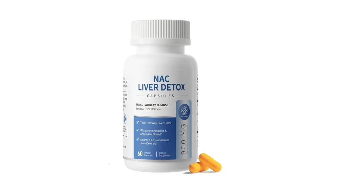 Nac Supplement 900mg, Liver Cleanse Detox & Repair, Liver Support,