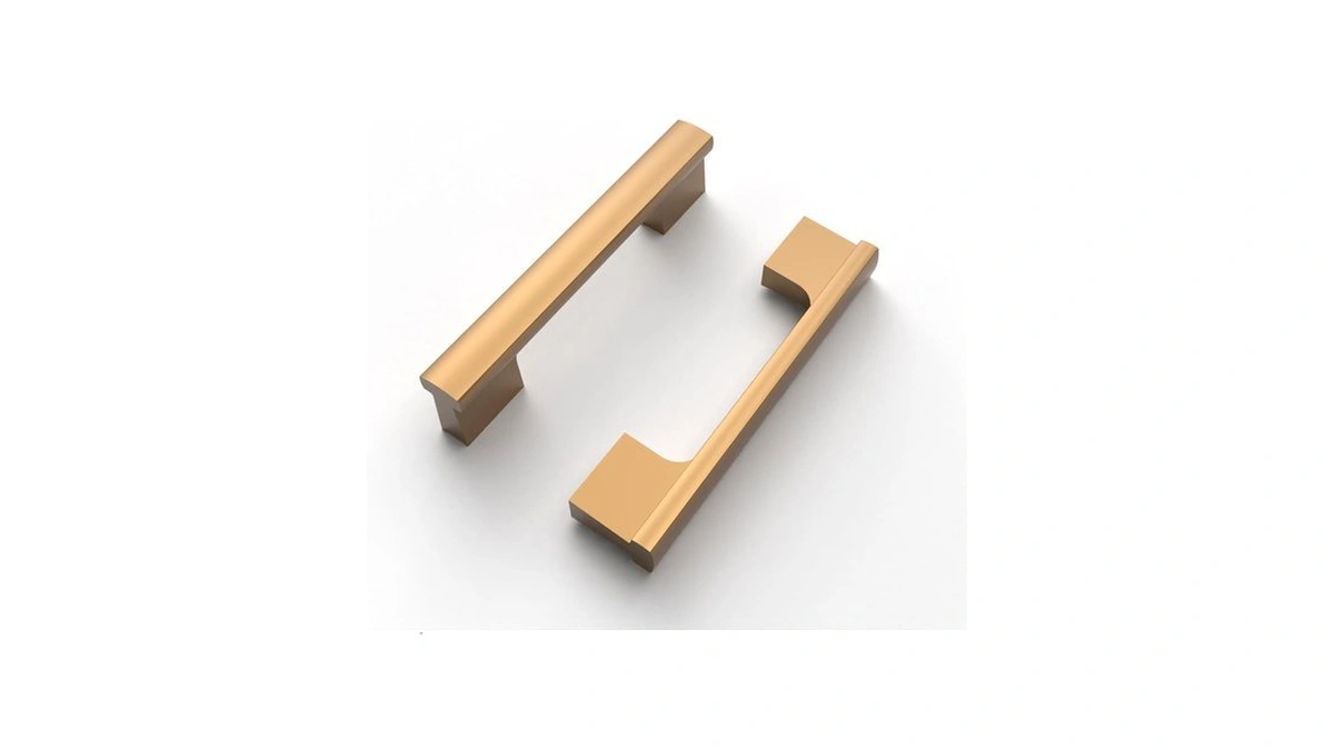 Filta 3.75 Inch(96mm) Hole Centers Champagne Bronze Cabinet Pulls(set Of