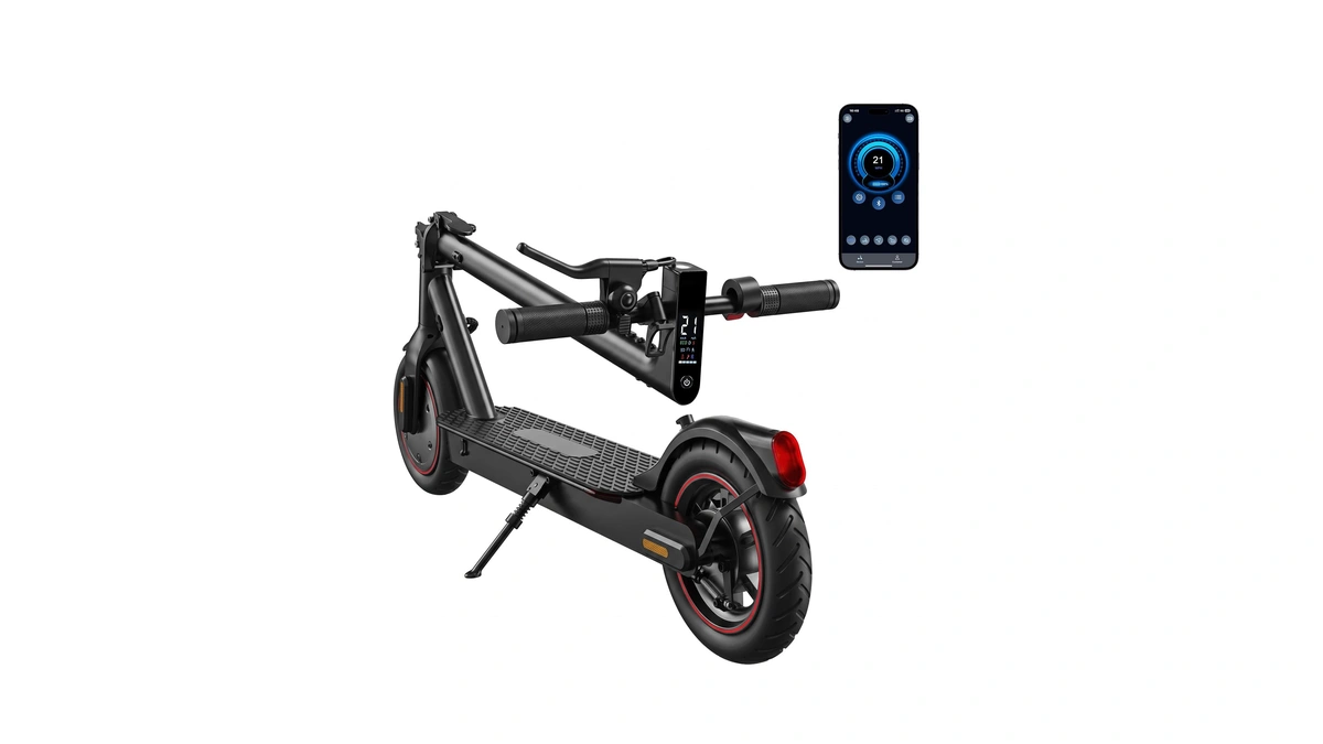 Oslich Electric Scooter Adults, 500w Peak Motor Commuting Scooter, 21mph