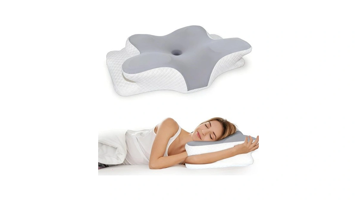 Marggona Cervical Pillow For Neck Pain Relief, Hollow Design Memory