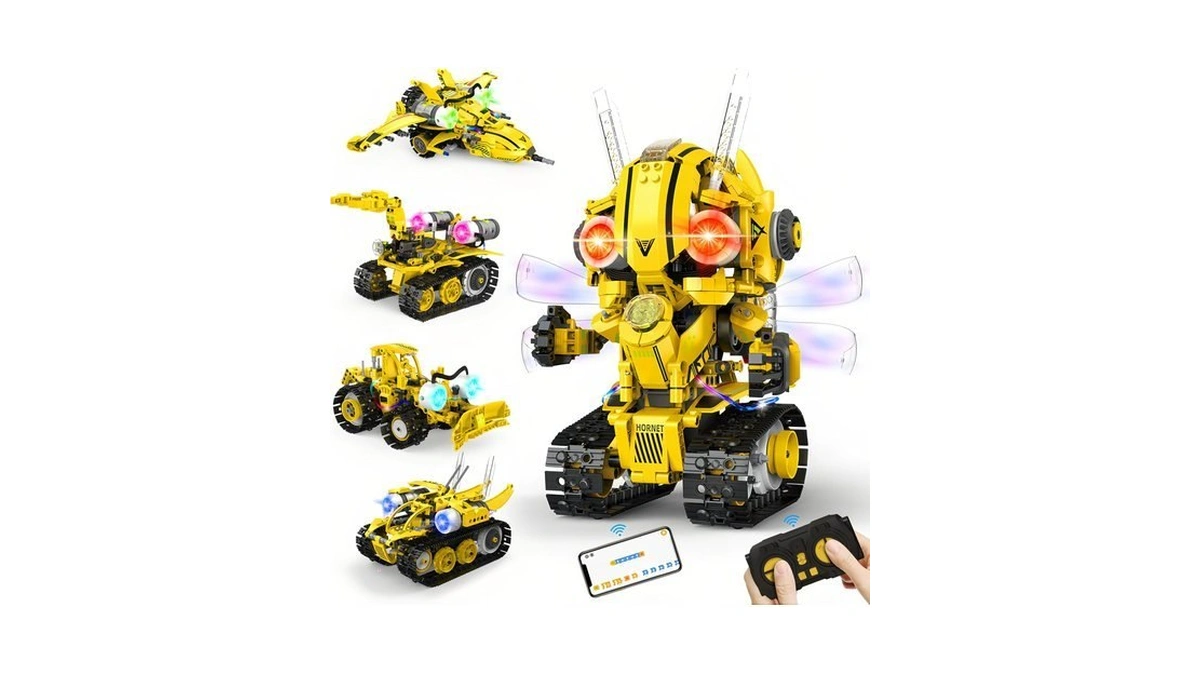 Yerloa Robot Building Kit Stem Gifts For Ages 8-13 With