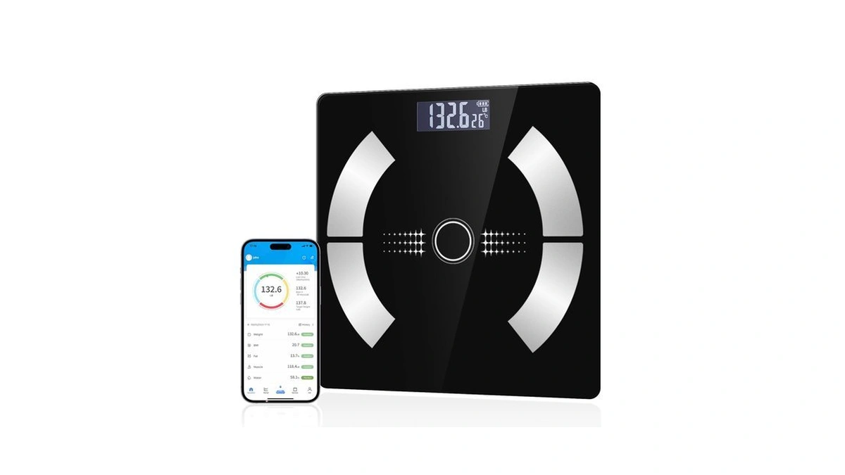Smart Body Fat Scale Wireless Digital Weight Scale – Measures