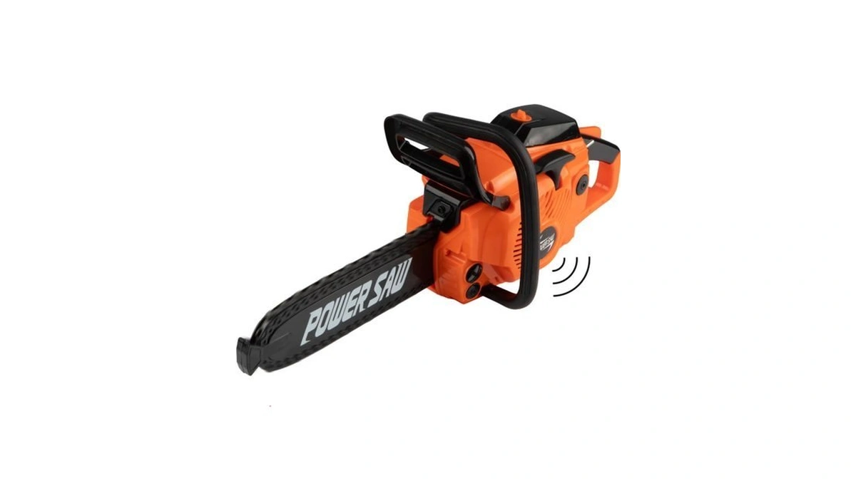 Hey! Play! Toy Chainsaw - Fake Outdoor Power Tool For