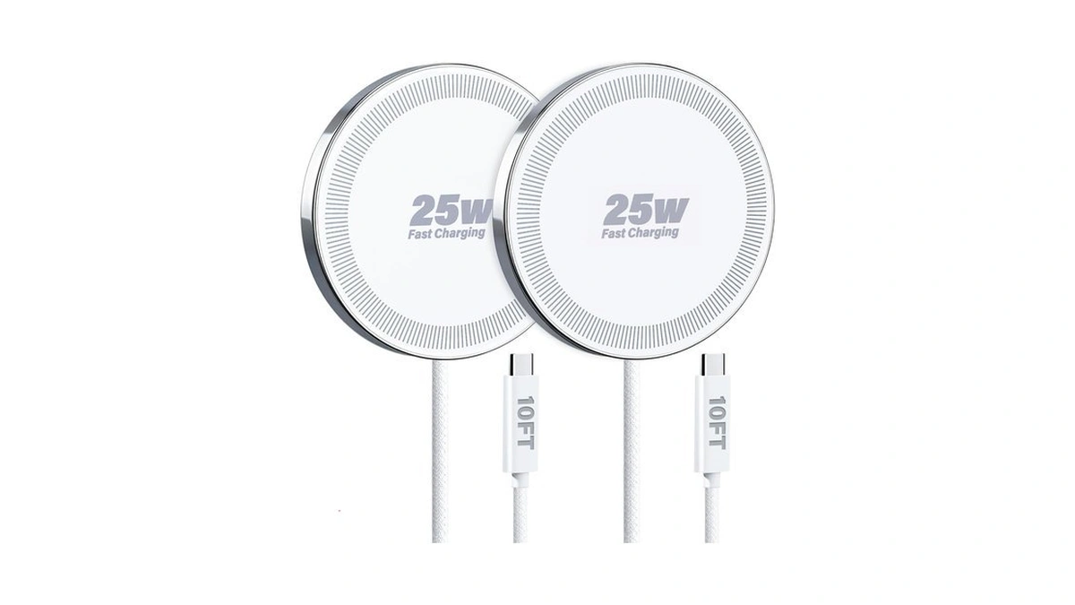 25w Wireless Charger For Magsafe, Magnetic Fast Charging Pad For