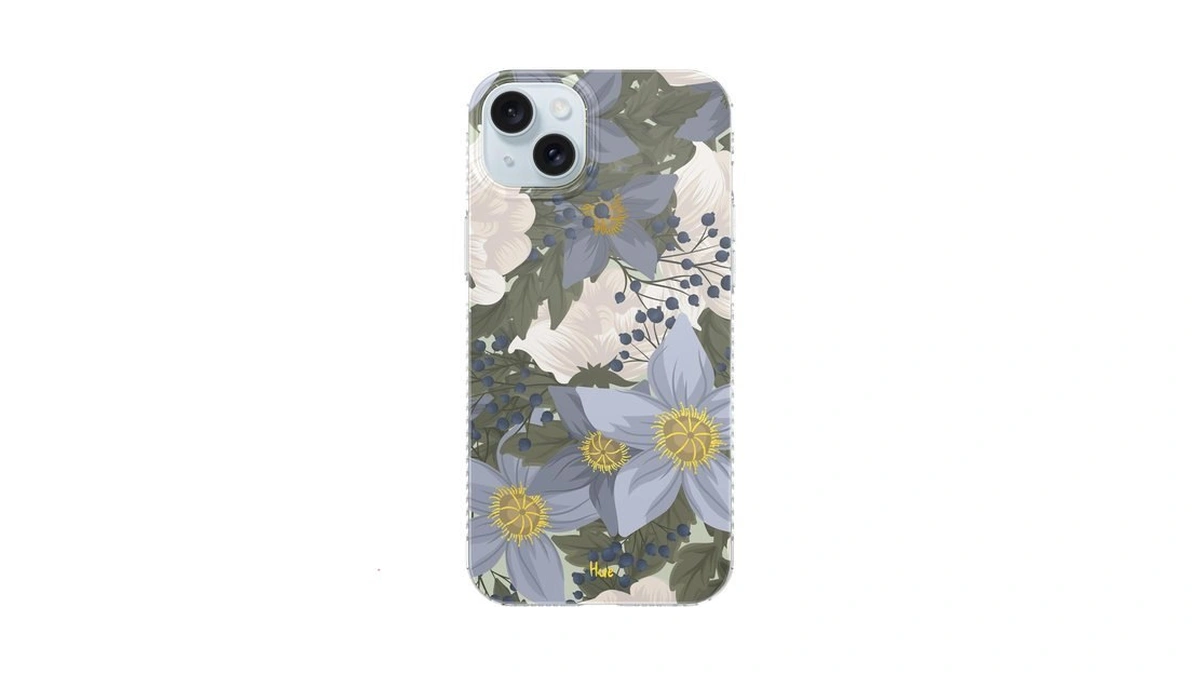 Lonli Hue - Sapphire Bloom Blue Flower Magnetic Phone Case