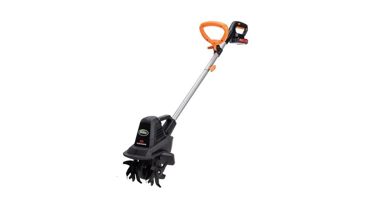 Scotts Outdoor Power Tools Tc70020s Garden Tiller, 7.5", 20-volt