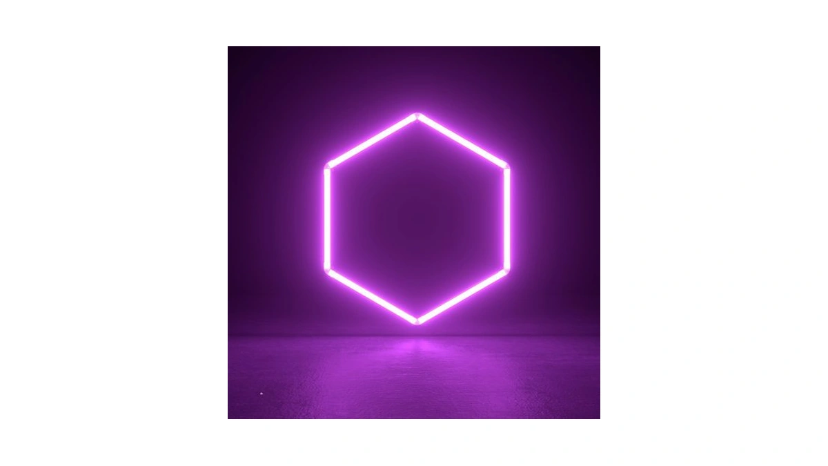 Litezone Hexagon Garage Lights, 3 Level Dimmable 1 Hex Hexagon