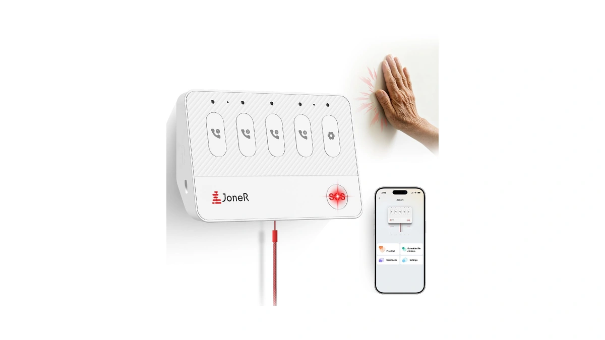 Medical Alert System For Seniors, Ai Voice Alert, Tap To