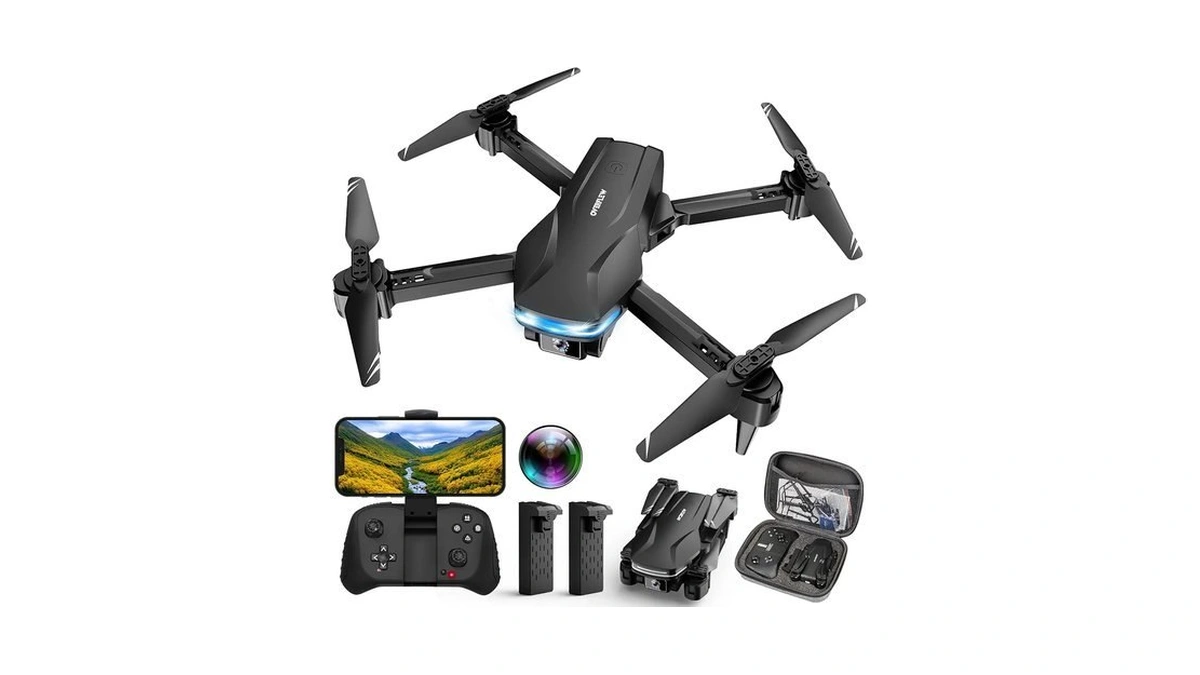 Drones With Camera For Adults 1080p Hd Foldable Drone With