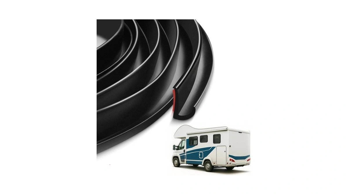 Rv Gutter Rain Drip Rail Trim: 40ft Weather Stripping With