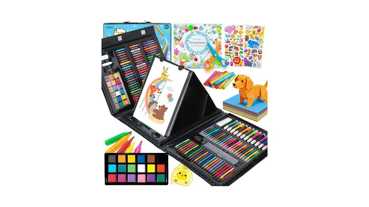 Art Supplies,297 Pack Art Set Drawing Kit For Girls Boys