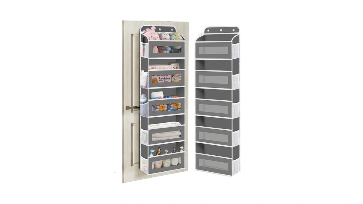 Kyevis Over The Door Organizer, 5 Shelves Closet Door Hanging