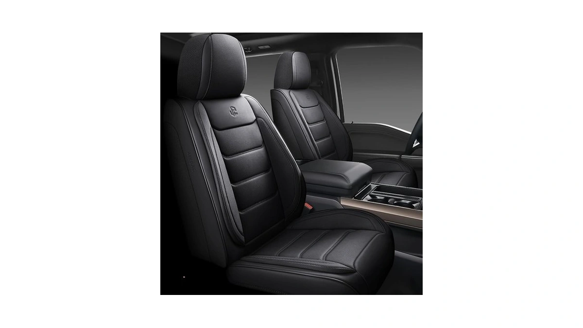 Isen-coverauto Full Coverage Faux Leather Car Seat Covers Full Set,automotive