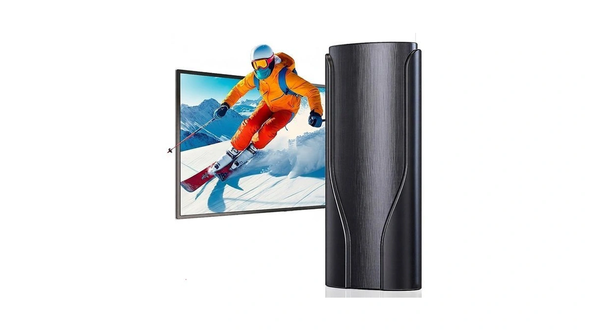 Digital Tv Antenna Indoor Outdoor,2200+ Miles Long Range Hd Antenna