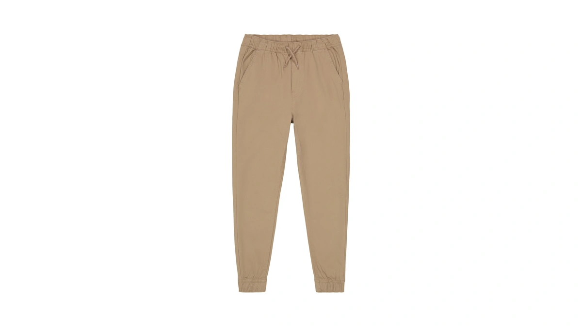 Nautica Boys' School Uniform Jogger Pant, Evan Khaki, X-large(7)