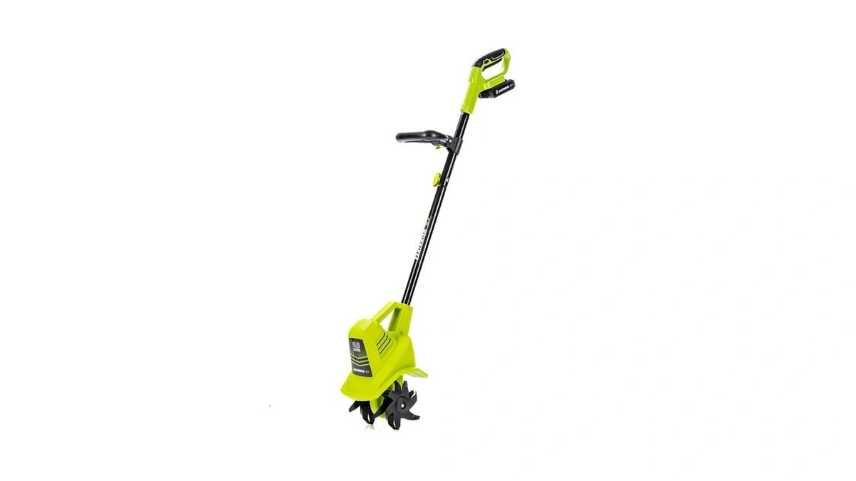 Earthwise Tc70020it 20v 7.5" Cordless Electric Garden Tiller Cultivator