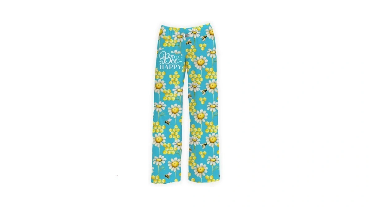 Brief Insanity Soft Pajama Pants For Men & Women, Bee
