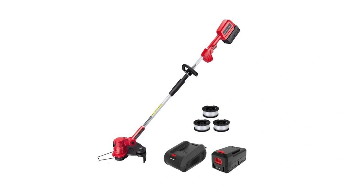 Powersmart 13-inch 40v Cordless String Trimmer With Fast Charger, 4.0ah