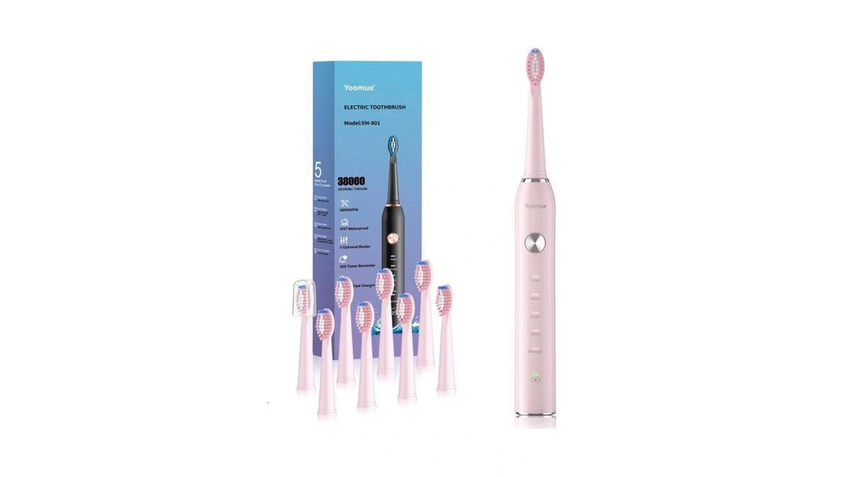 Yoomue Sonic Electric Toothbrush For Adults & Kids - 5
