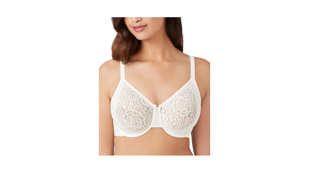 Wacoal Women's Halo Lace Underwire Bra, 851205