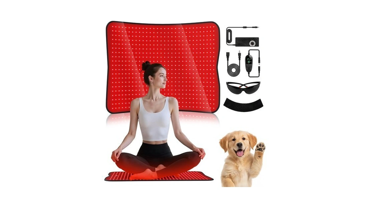 Red Light Therapy For Body,600 Leds 26.8" X 23.5" Red