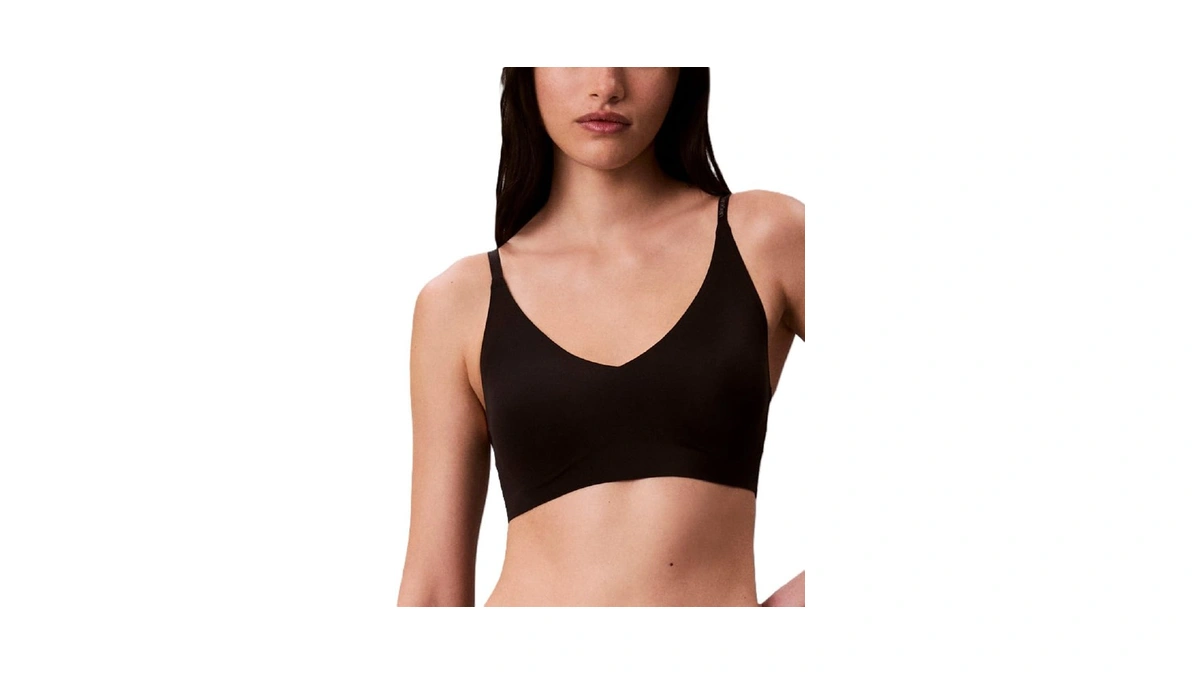 Calvin Klein Invisibles Comfort Lightly Lined Seamless Wireless Triangle Bralette