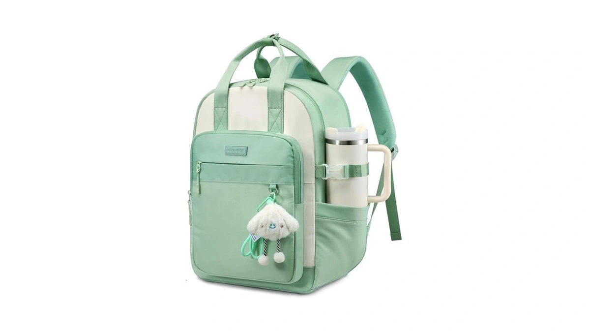 Lovevook School Backpack For Teen Girls With A Separate Laptop