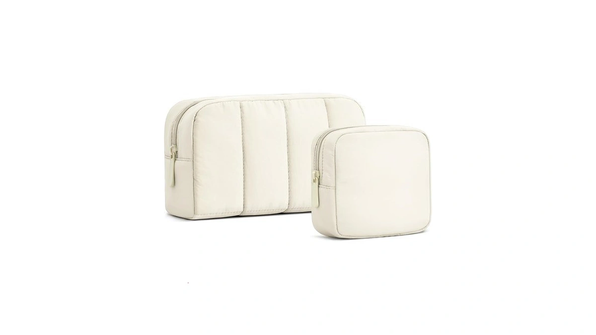 Oscaurt 2 Pcs Makeup Bag Travel Toiletry Bag For Women