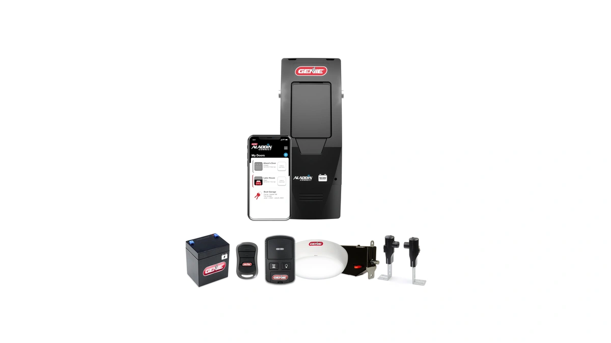 Genie B6172h Wall Mount Smart Garage Door Opener, Dc Motor