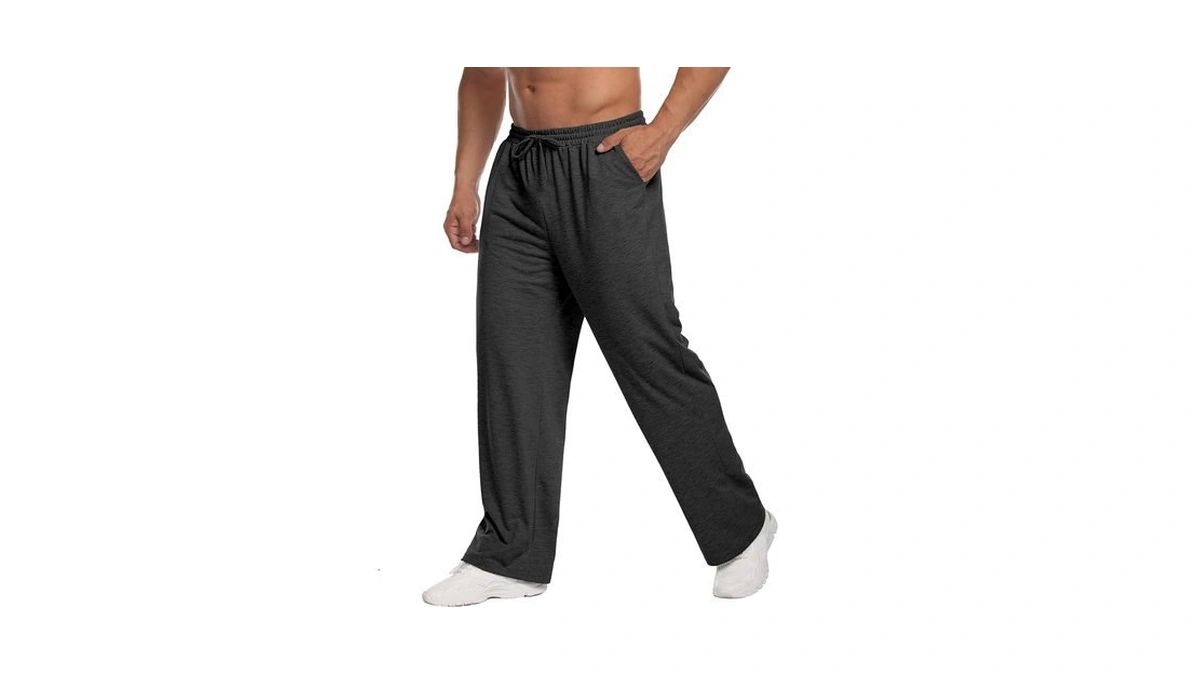 Amazon code: Deyeek Mens Lightweight Sweatpants Open