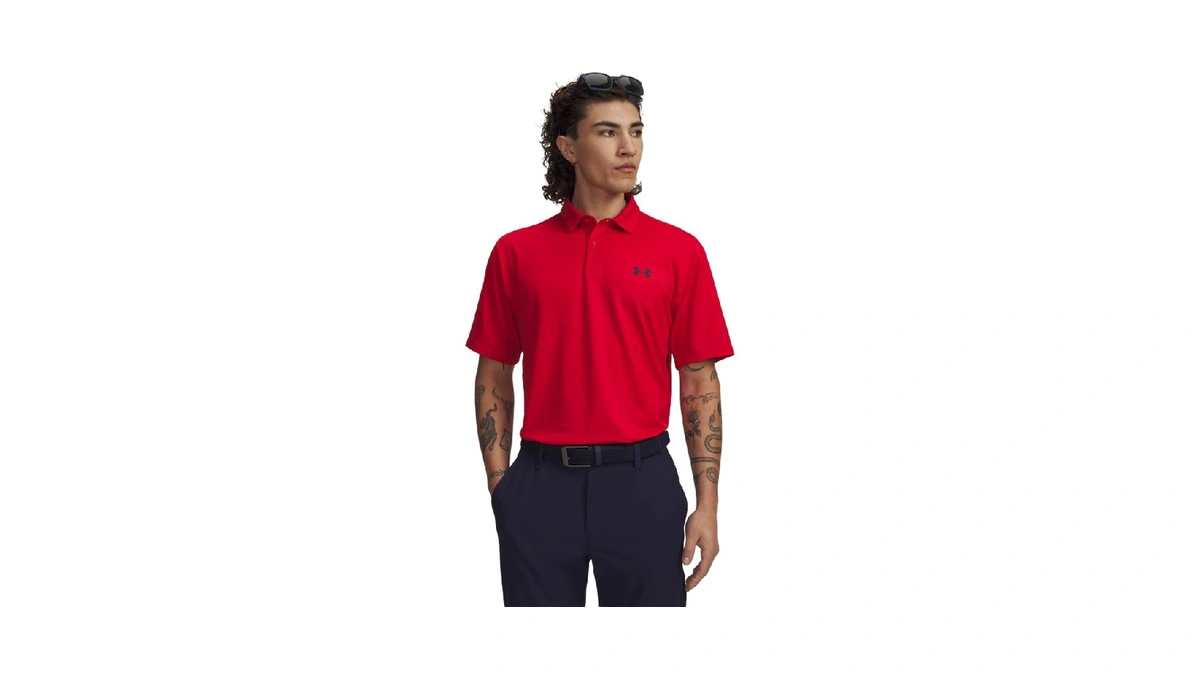 Under Armour Men's Matchplay Golf Polo, (600) Red / /