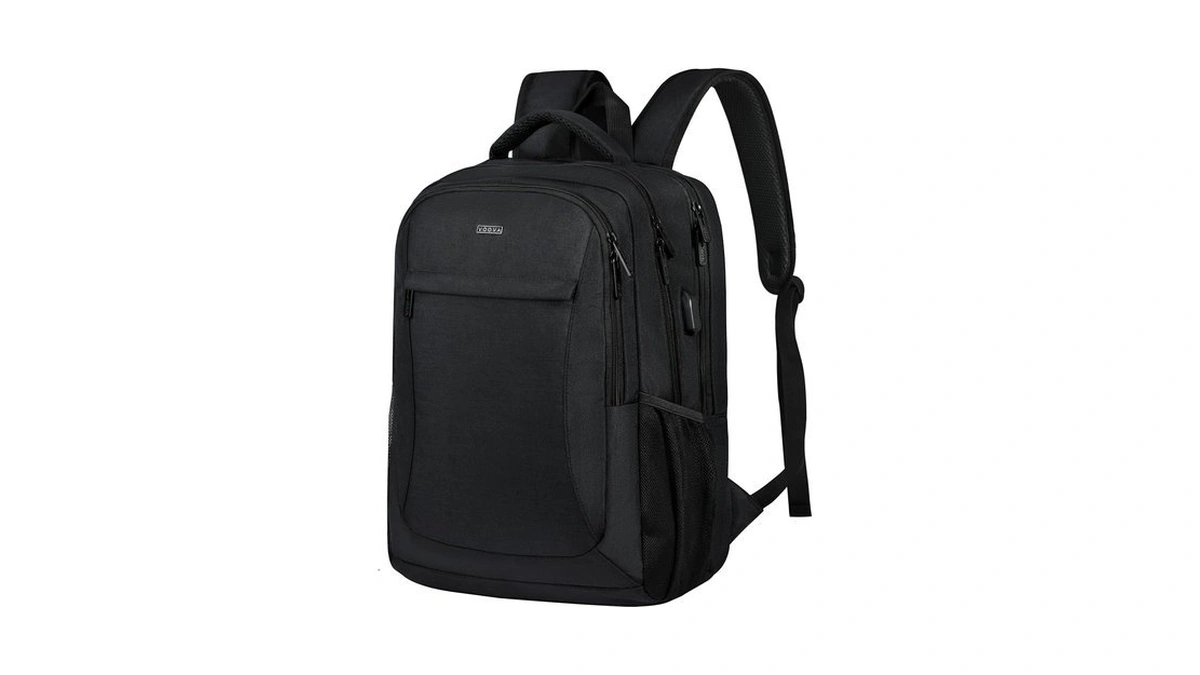 Voova 15.6 Inch Travel Laptop Backpack With Usb Port, Black