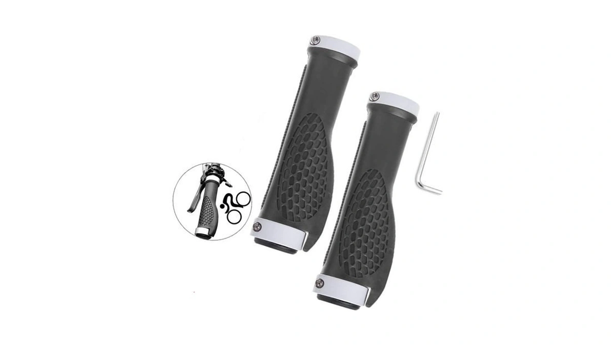Bike Grips For Mountain Bikes Mtb Shockproof Handlebar Ergonomically Designed