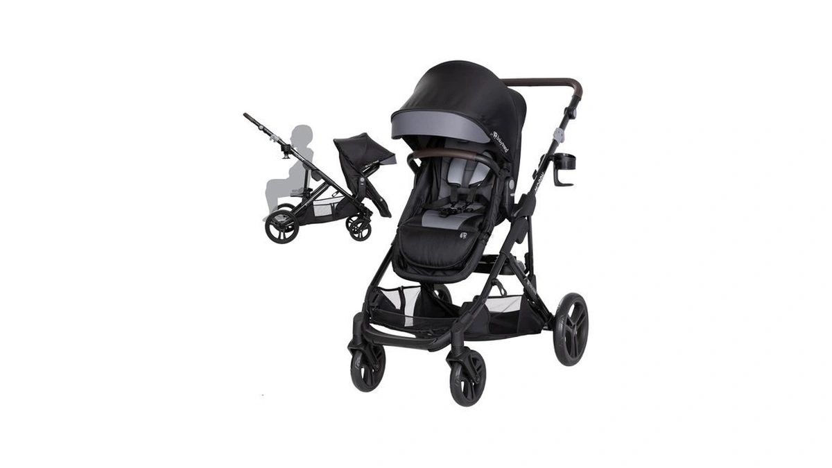 Baby Trend Morph Single To Double Modular Stroller, Dash Black