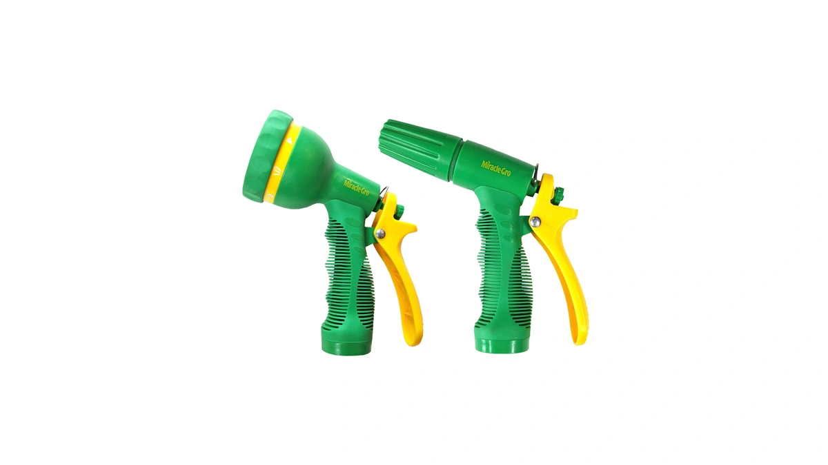 Miracle-gro Garden Hose Nozzle 2-pack – Includes Adjustable Spray Nozzle