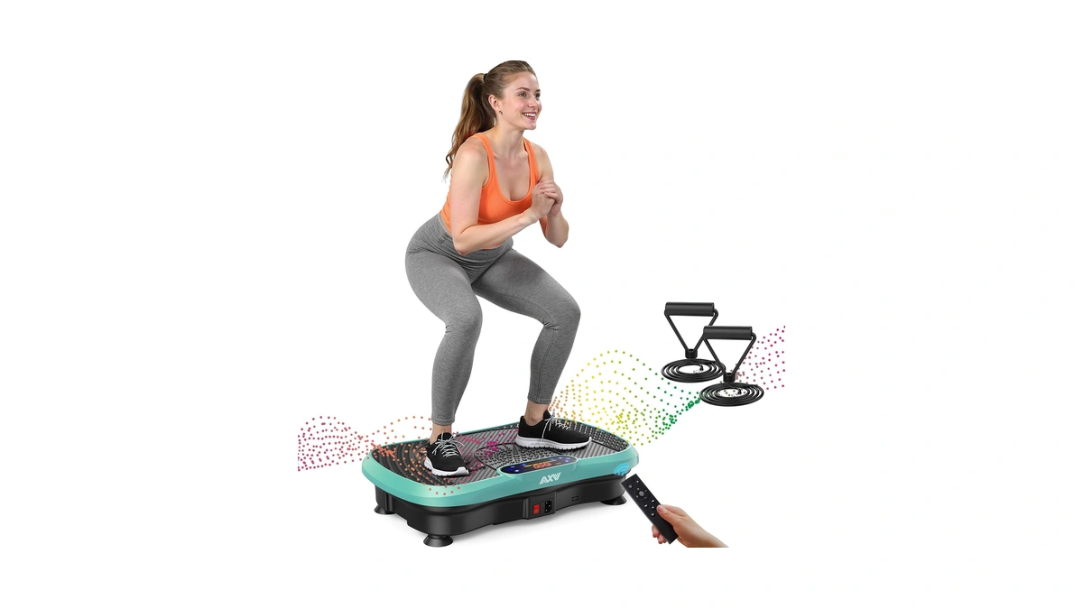 Axv Vibration Plate Fitness Platform Exercise Machine Vibrating Shaking Full