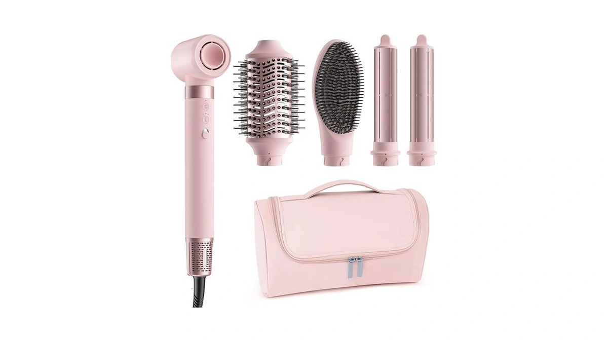 Mescomb 5 In 1 Hot Air Styler Wrap For Fast