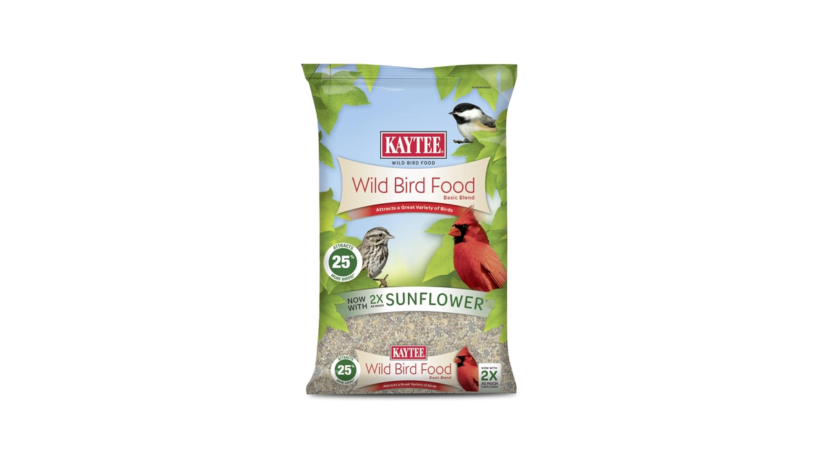 Kaytee Wild Bird Food Basic Seed Blend, 5 Lb