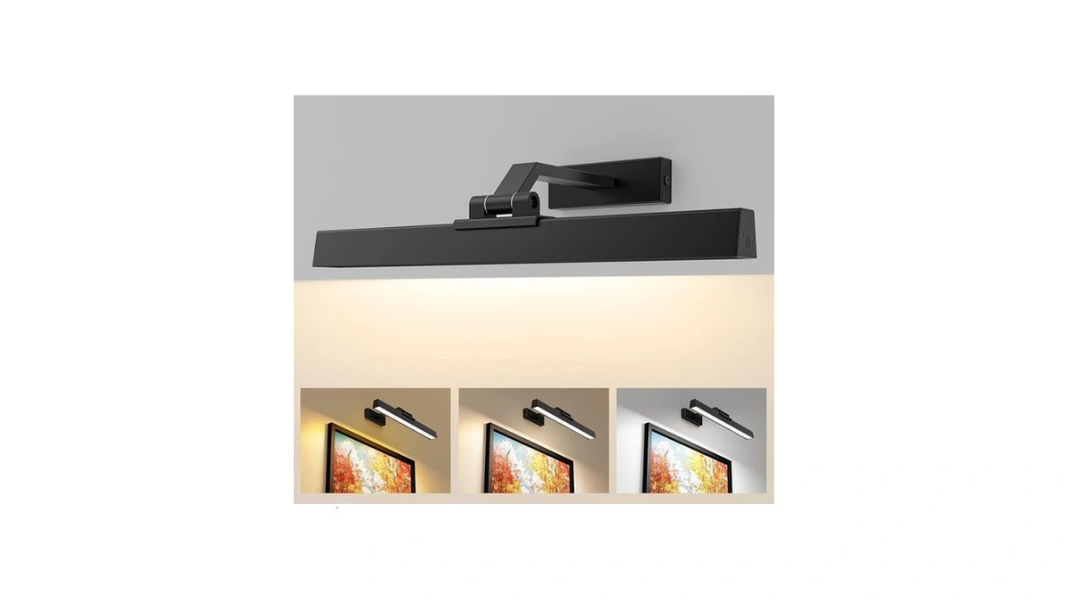 Picture Lights For Wall, Battery Operated Picture Light 16in Gallery